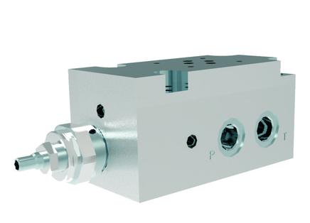 DP6 - Base Manifold with Pressure Relief Valve