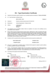 ATEX - Type Examination Certificate (Coil)