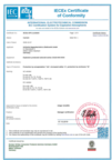 IECEx Certificate of Conformity (Coil)