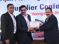 Best Supplier Award from AJAX FIORI INDIA