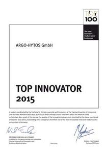 ARGO-HYTOS: TOP INNOVATOR 2015